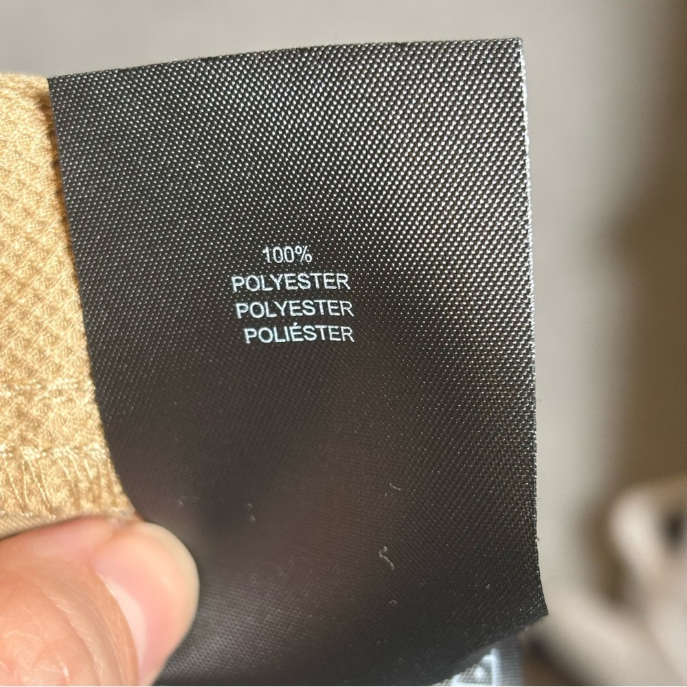 Hurley Quick Dry Classic Fit Hybrid Walking Shorts-Khaki-Men Size 36 - Picture 7 of 7